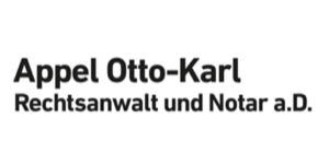 Kundenlogo von Appel Otto-Karl Rechtsanwalt und Notar a.D.