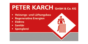 Kundenlogo von Peter Karch GmbH & Co. KG Heizung Lüftung Sanitär