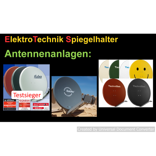 Kundenfoto 3 ETS ElektroTechnik Spiegelhalter