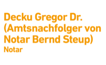 Logo Decku Gregor Dr. Notar Trier