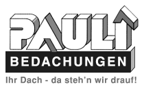FirmenlogoPauli Bedachungen GmbH Schweich