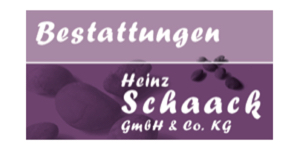 Kundenlogo von Heinz Schaack GmbH & Co. KG Bestattungsunternehmen