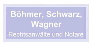 Kundenlogo von Böhmer, Schwarz, Wagner Rechtsanwälte & Notare