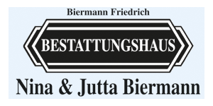 Kundenlogo von Biermann Friedrich Bestattungen