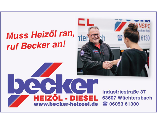 Kundenfoto 1 A. Becker Transporte GmbH Heizöl