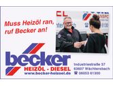 Kundenbild groß 1 A. Becker Transporte GmbH Heizöl