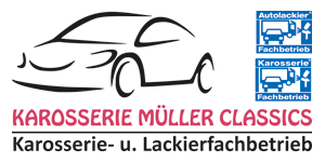 Kundenlogo von Karosserie Müller Classics, Inh. Sven Müller Karosserie + L...
