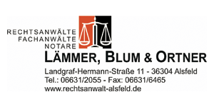 Kundenlogo von Lämmer, Blum & Ortner Rechtsanwälte, Fachanwälte, Notare