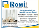 Kundenbild groß 2 ROMI Fenster GmbH Rolltore