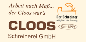 Kundenlogo von Cloos Schreinerei und Pietät GmbH