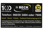 Kundenbild groß 1 BECK ENERGIE GmbH Heizöl - Diesel - Pellets