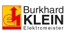 Kundenlogo Klein Burkhard Elektro Sanitär Bäder