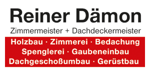 Kundenlogo von Reiner Dämon GmbH Zimmerermeister + Dachdeckermeister