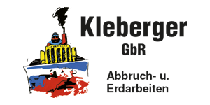 Kundenlogo von Kleberger GbR Geschäftsführer Henrik Kleberger Abbruch- und Erdarbeiten