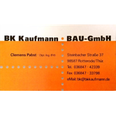 Bildergallerie BK Kaufmann Bau GmbH Grabmale Steinbach-Hallenberg