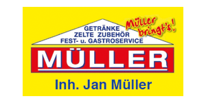 Kundenlogo von Getränkevertrieb Müller Festzeltverleih