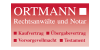 Kundenlogo Ortmann Siegbert + Ortmann Arnim Rechtsanwalt und Notar