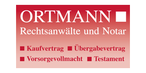 Kundenlogo von Ortmann Siegbert + Ortmann Arnim Rechtsanwalt und Notar
