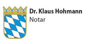 Kundenlogo von Hohmann Klaus Dr. Notar