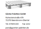 Kundenbild groß 1 Günter Paletten GmbH