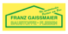 Kundenlogo Gaissmaier Franz GmbH & Co. KG Baustoffe - Fliesen