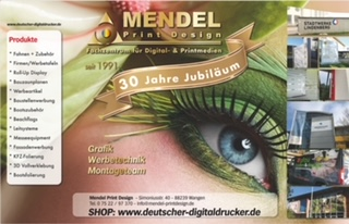Kundenfoto 2 Mendel PrintDesign / deutscher-digitaldrucker Druckerei
