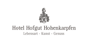 Kundenlogo von Hotel Hofgut Hohenkarpfen