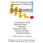 Kundenbild groß 7 Brombeis Hans Krankengymnastikpraxis