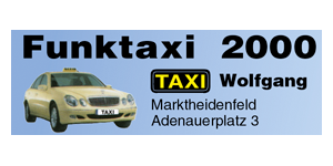 Kundenlogo von Funktaxi 2000 Inh. Uwe Wolfgang Kundenlogo von Funktaxi 2000 Inh. Uwe Wolfgang