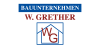 Kundenlogo Grether Wolfgang Bauunternehmen