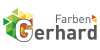 Kundenlogo Farben Gerhard GmbH Malerfachbetrieb für Wohnraum und Fassade