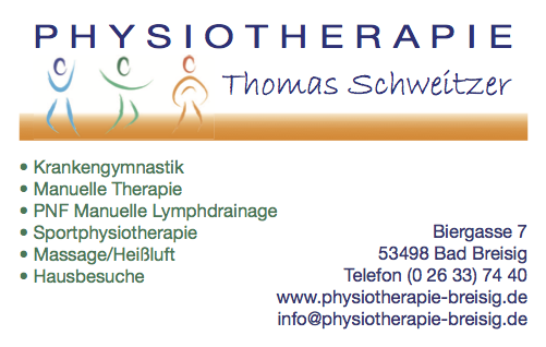 Kundenfoto 1 Schweitzer Thomas Physiotherapie