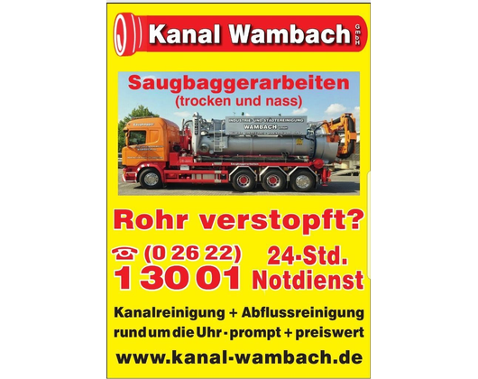 Kundenfoto 7 Kanal-Wambach GmbH