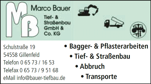 Kundenfoto 8 Bauer Marco Tief- u. Straßenbau GmbH & Co. KG Bauunternehmen