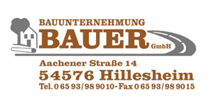 Kundenlogo von Bauer Bauunternehmung GmbH