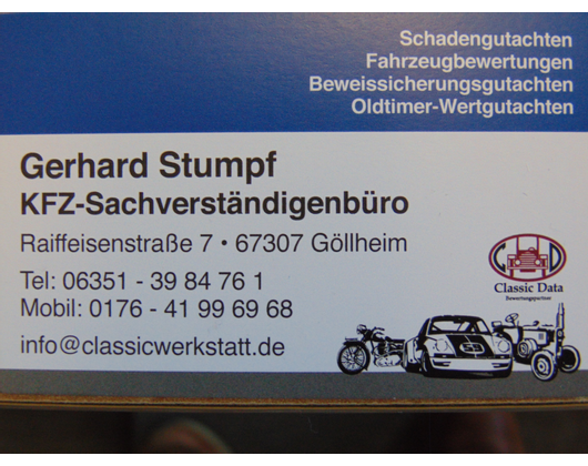 Kundenfoto 1 Stumpf Gerhard KFZ-Sachverständigenbüro