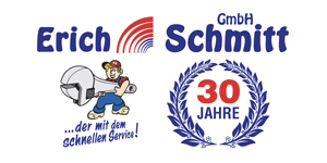 Kundenlogo von Erich Schmitt GmbH Sanitär, Heizungs- und Solartechnik