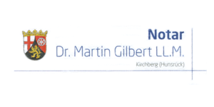 Kundenlogo von Dr. Martin Gilbert LL.M. Notar