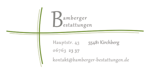 Kundenlogo von Bamberger Bestattungen