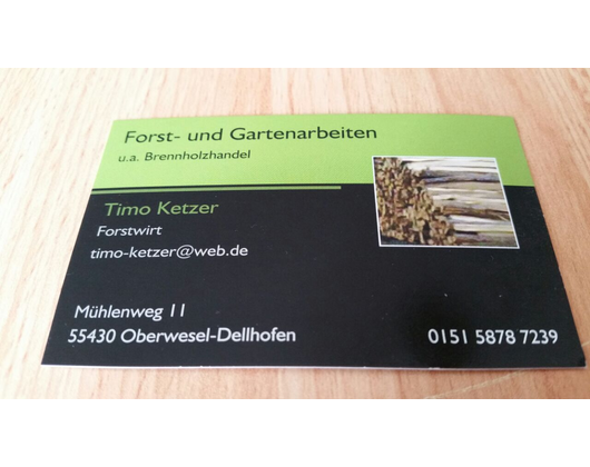 Kundenfoto 3 Ketzer Timo Forstwirt Forst- und Gartenarbeiten