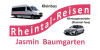 Kundenlogo Baumgarten Jasmin Omnibusbetrieb, Rheintal-Reisen und Mietwagenverkehr (Rheintal-Taxe)