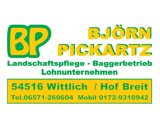 Kundenfoto 1 Pickartz Björn Lohnunternehmen - Baggerarbeiten - Garten- und Landschaftsbau