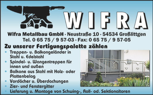 Kundenfoto 1 Wifra Metallbau GmbH