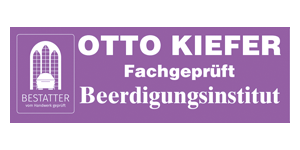 Kundenlogo von Kiefer Otto Bestattungen