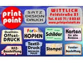 Bildergallerie Print Point Druckereibetrieb Wittlich