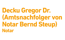 Logo Decku Gregor Dr. Notar Trier