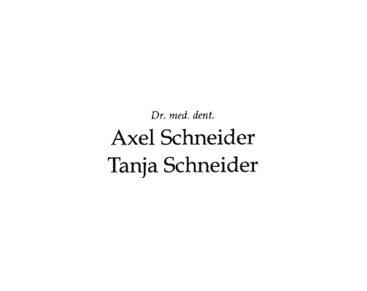 Kundenfoto 1 Schneider Axel Dr.med.dent. u. Schneider Tanja Praxis für Kieferorthopädie