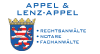 Kundenlogo Appel & Lenz-Appel Rechtsanwälte Notare Fachanwälte