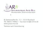 Kundenbild groß 3 Naturheilpraxis Reul Antje Heilpraktikerin / Sportheilpraktikerin Schmerztherapie