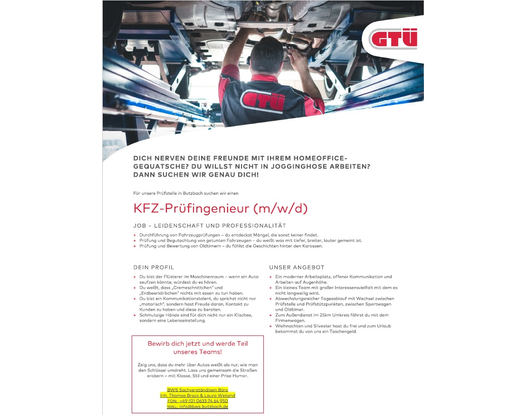 Kundenfoto 7 BWS Sachverständigenbüro GmbH, KFZ-Prüfstelle